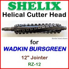 SHELIX for WADKIN BURSGREEN 12'' Jointer RZ-12