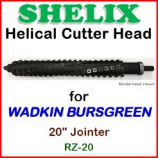 SHELIX for WADKIN BURSGREEN 20'' Jointer RZ-20