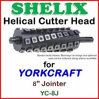 SHELIX for YORKCRAFT 8'' Jointer, YC-8J